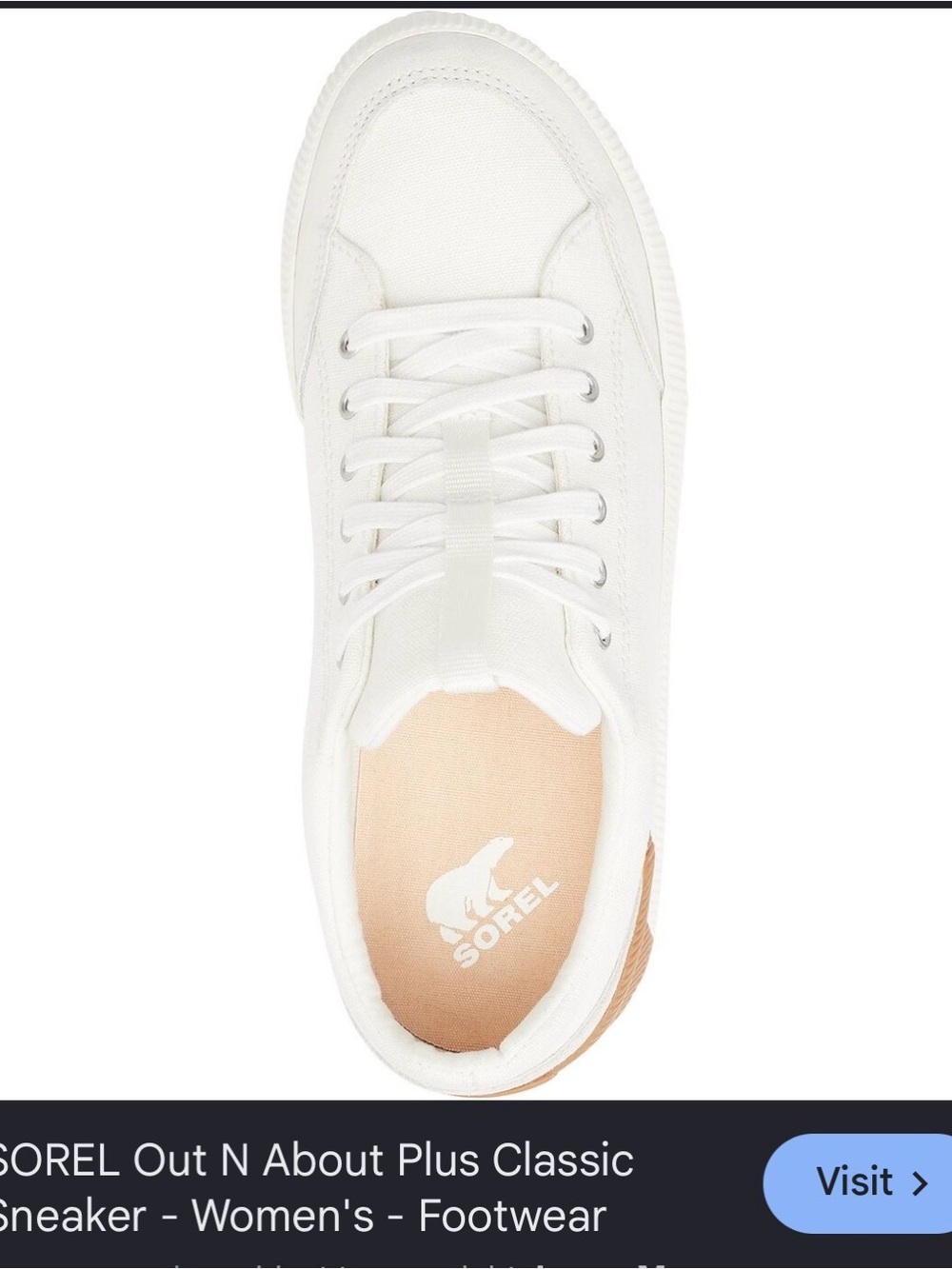 Sorel Women's Out and About Low-Top Waterproof Canvas Sneakers